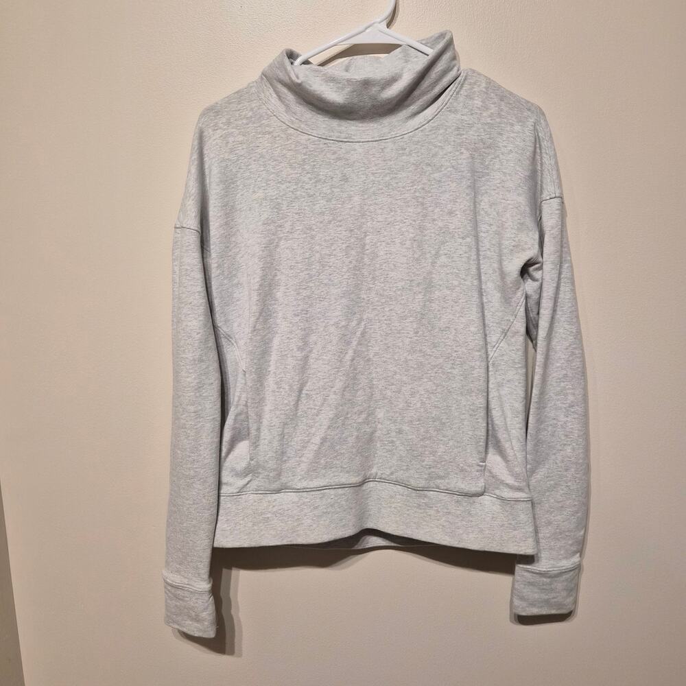 Lululemon 4 Go Forward Pullover Heathered Core Ultra Light Grey Sweatshirt